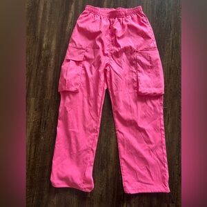 Spinns Attitude Makes Style Pink Cargo Pants M
